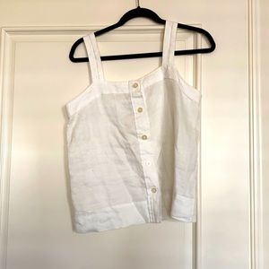 New Everlane linen tank